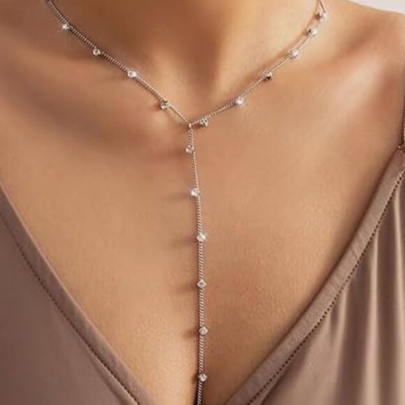 Anthropologie Jewelry - Sparkling Anthropologie Silver Chocker
